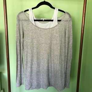 Vince Tops - Vince Layered Tank/Longsleeve Vince Tops - Vince Layered Tank/Longsleeve